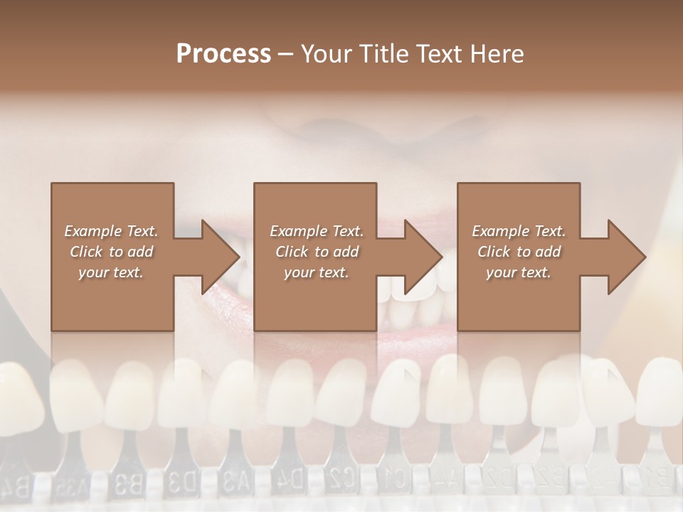 Female Variation Dentist PowerPoint Template