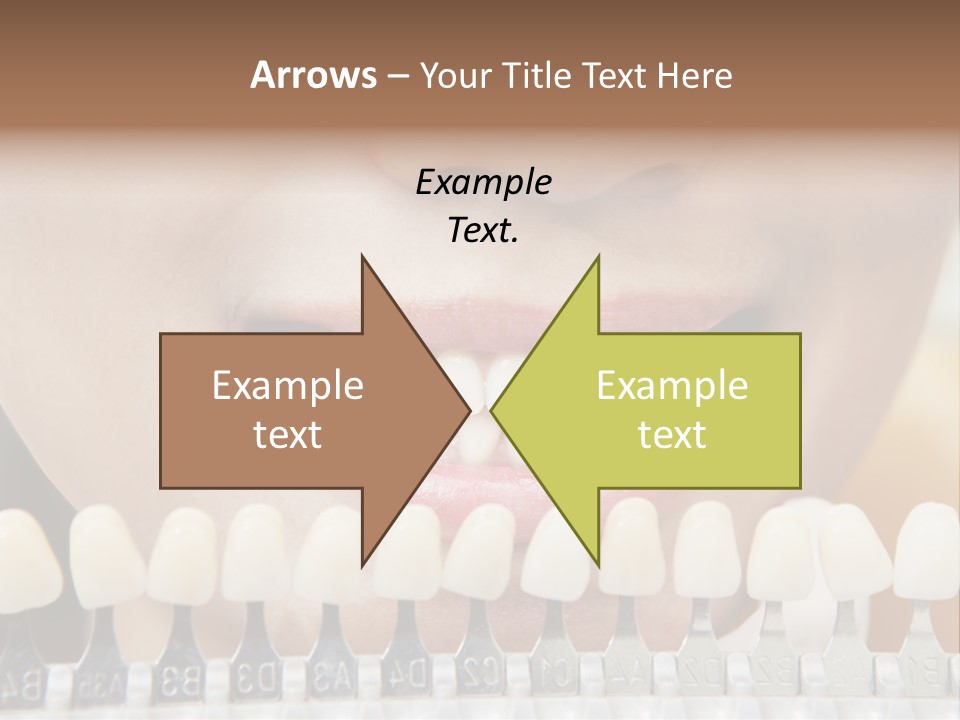 Female Variation Dentist PowerPoint Template