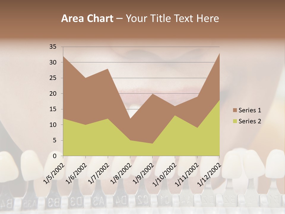 Female Variation Dentist PowerPoint Template