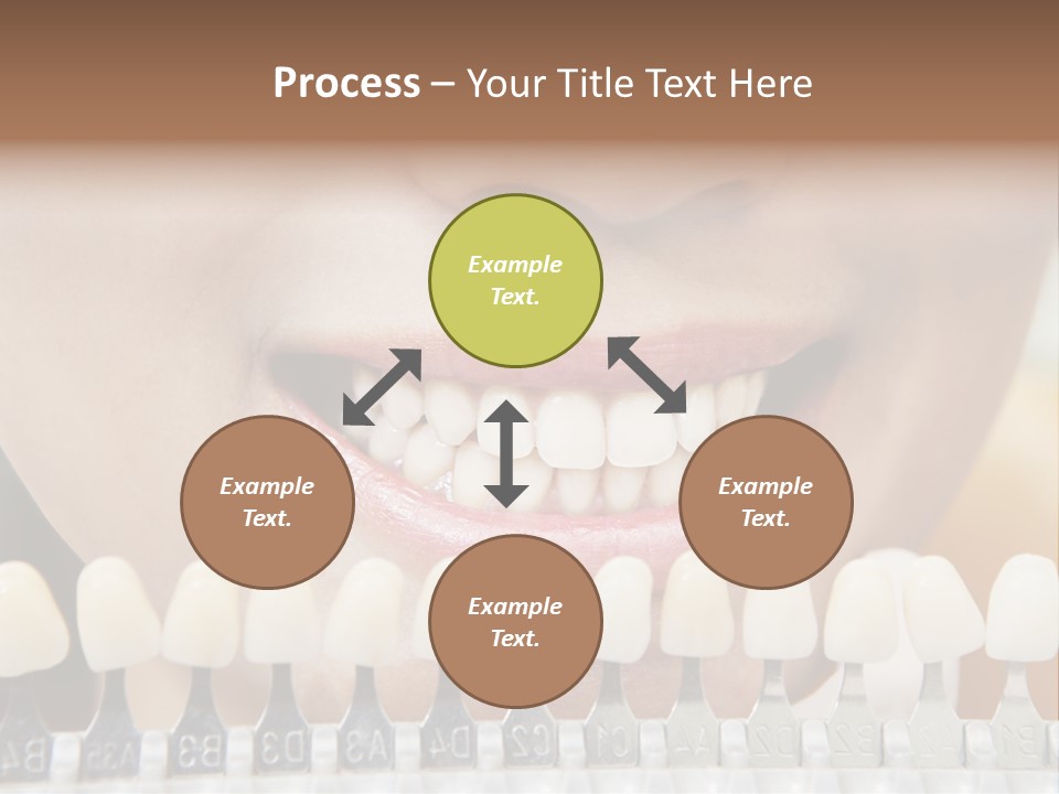 Female Variation Dentist PowerPoint Template