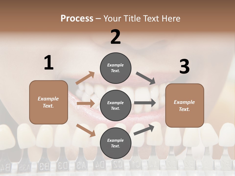 Female Variation Dentist PowerPoint Template