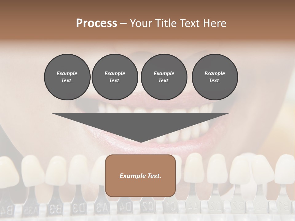 Female Variation Dentist PowerPoint Template