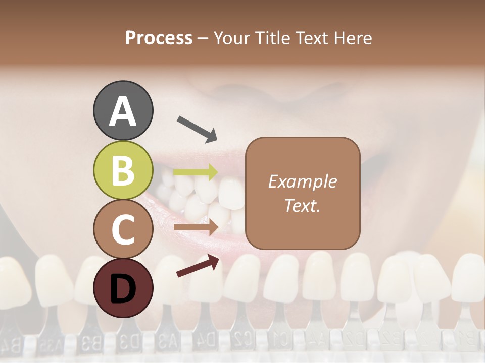 Female Variation Dentist PowerPoint Template