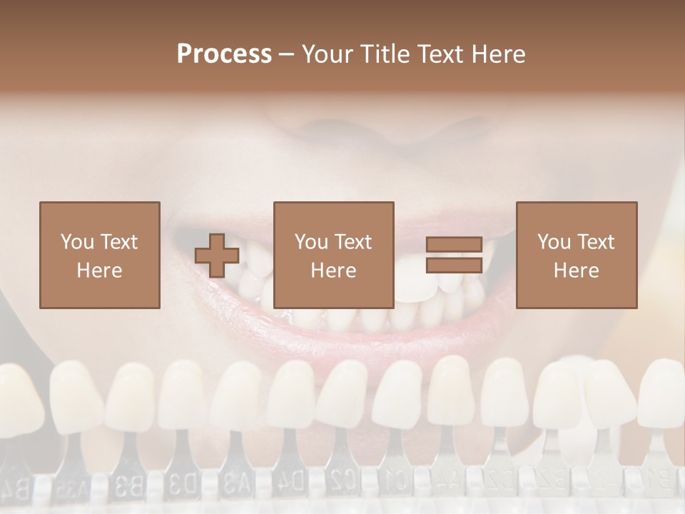Female Variation Dentist PowerPoint Template