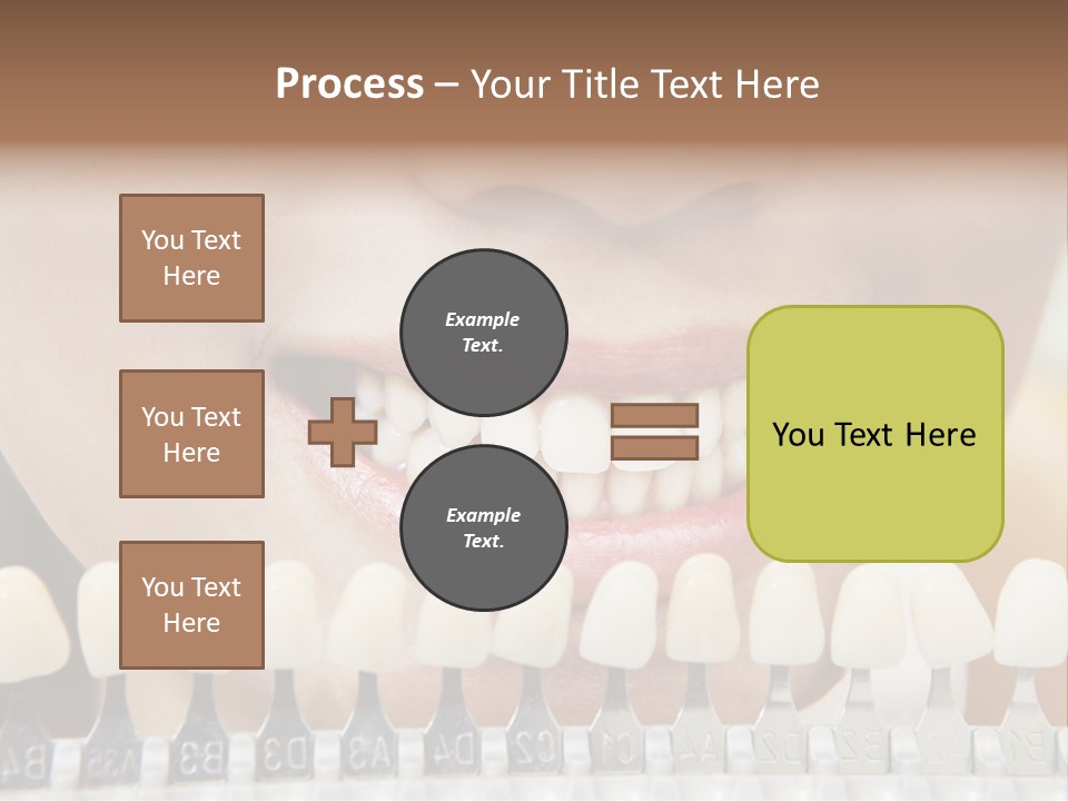 Female Variation Dentist PowerPoint Template