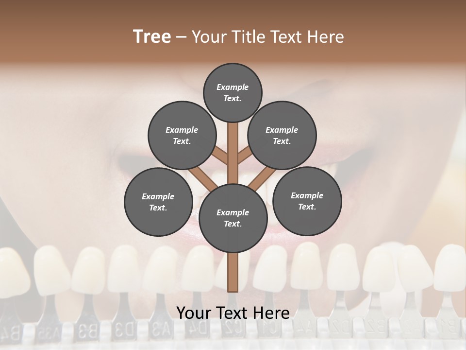 Female Variation Dentist PowerPoint Template