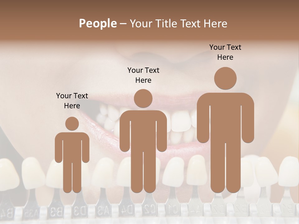 Female Variation Dentist PowerPoint Template