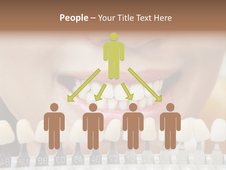 Female Variation Dentist PowerPoint Template