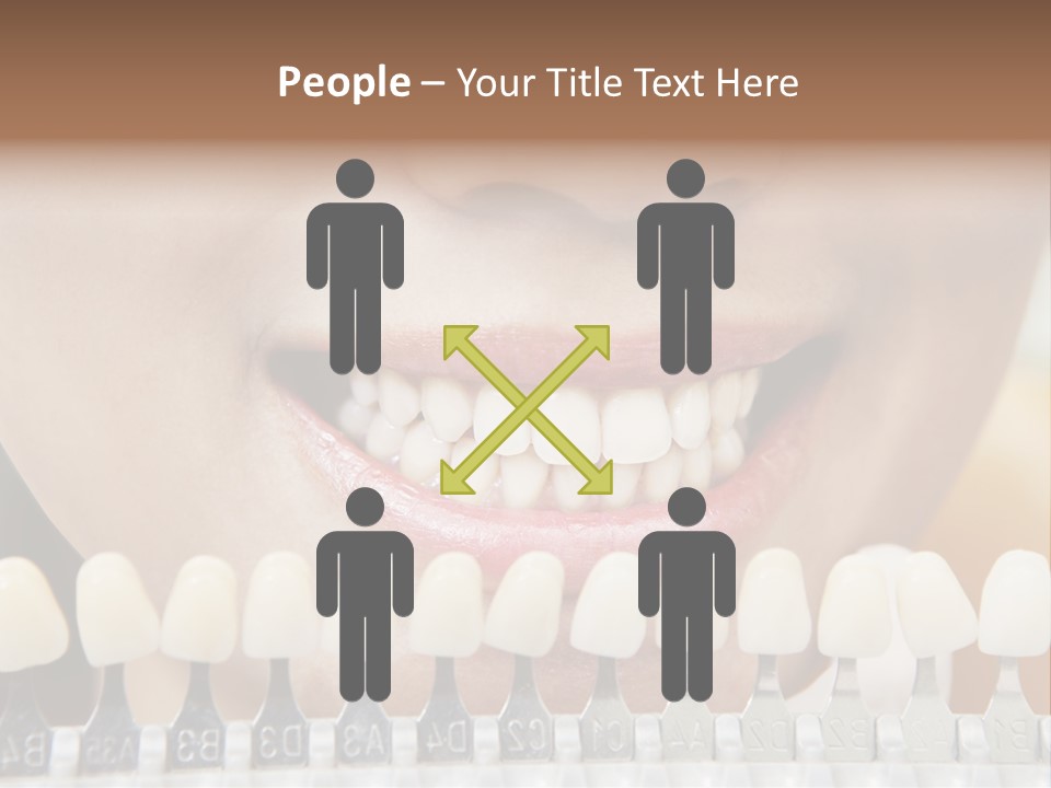 Female Variation Dentist PowerPoint Template