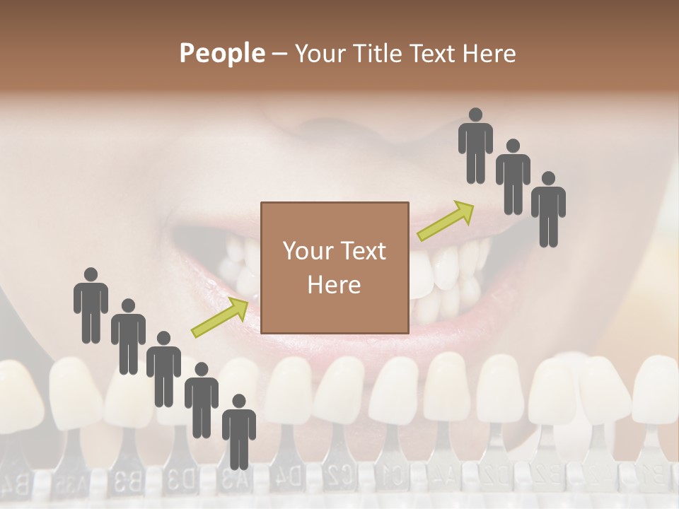 Female Variation Dentist PowerPoint Template