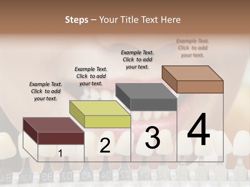 Female Variation Dentist PowerPoint Template
