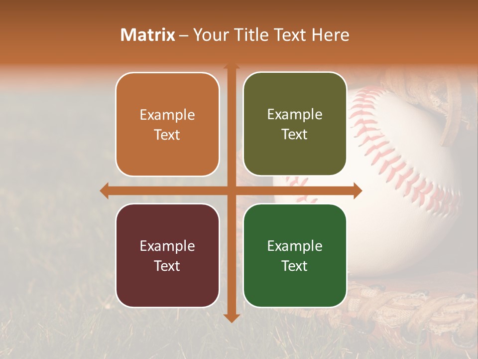 Competition Horizontal Red PowerPoint Template