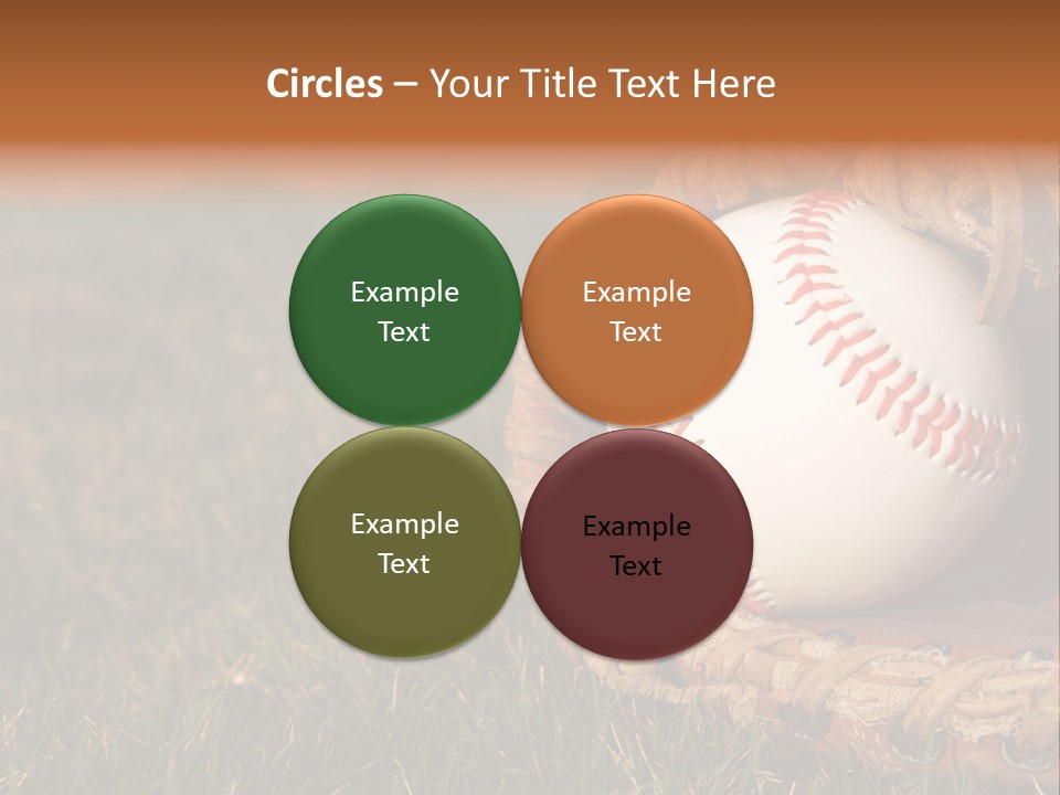 Competition Horizontal Red PowerPoint Template