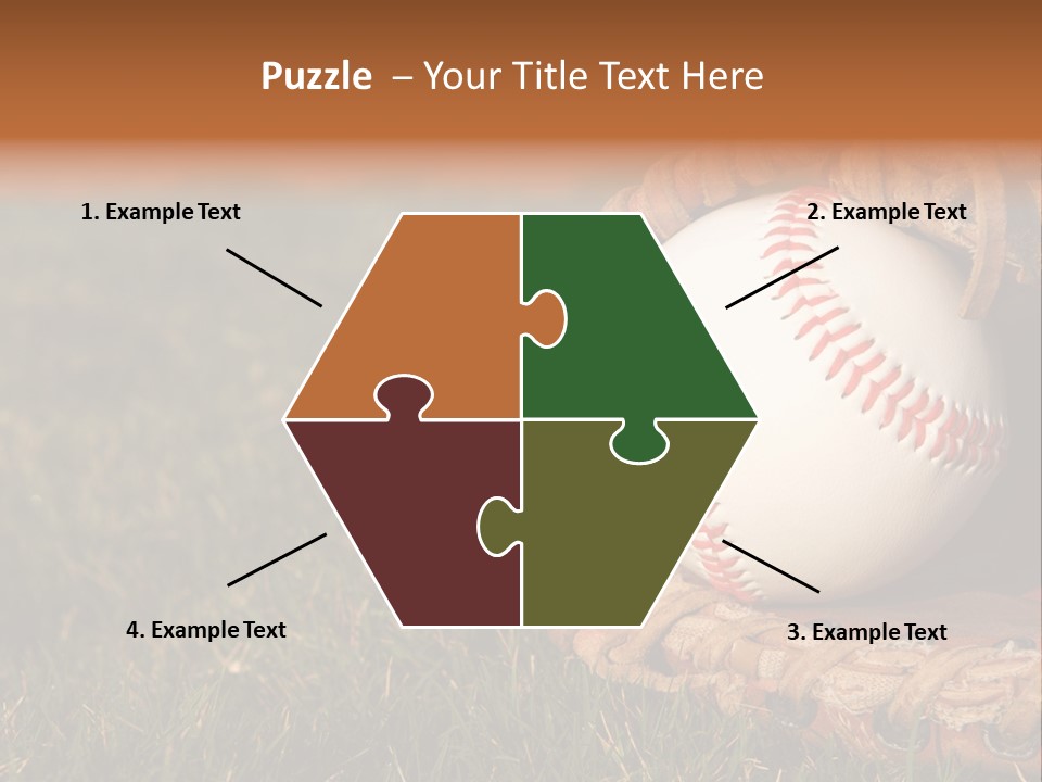Competition Horizontal Red PowerPoint Template
