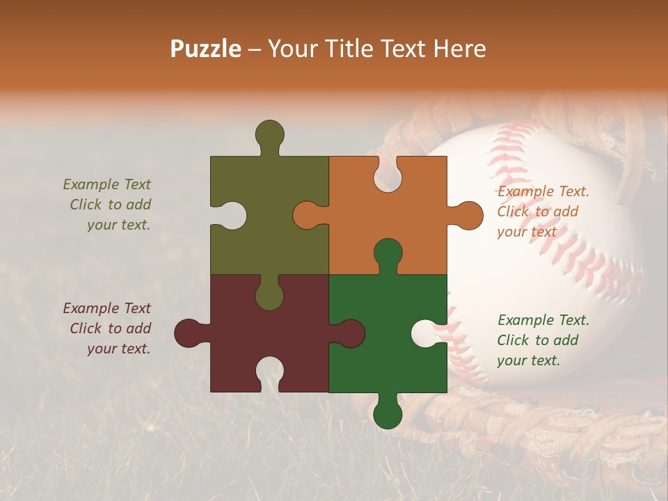 Competition Horizontal Red PowerPoint Template