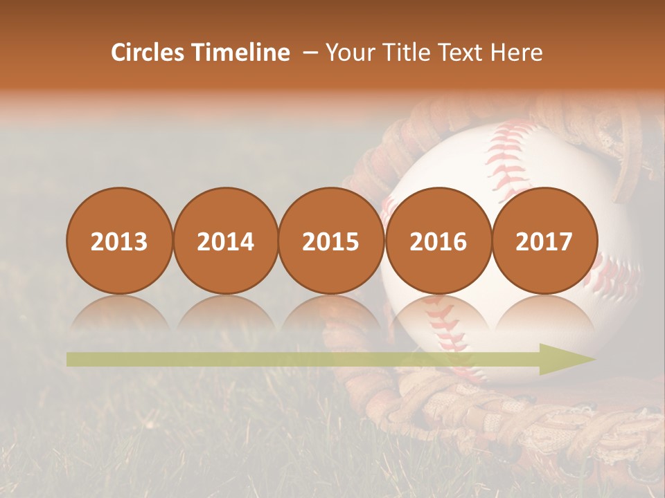 Competition Horizontal Red PowerPoint Template