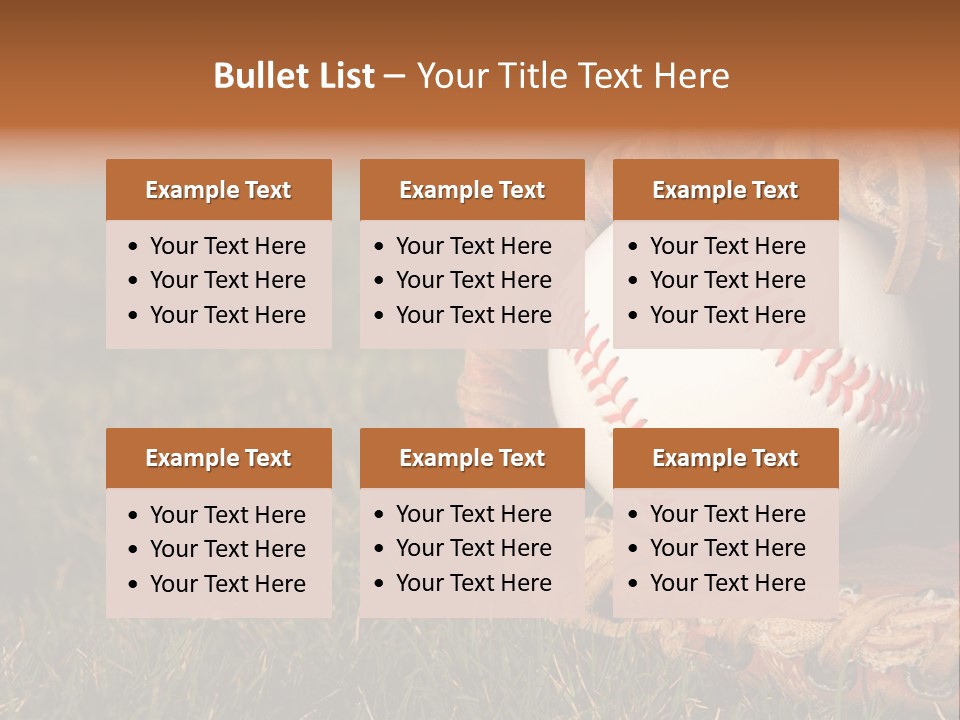 Competition Horizontal Red PowerPoint Template