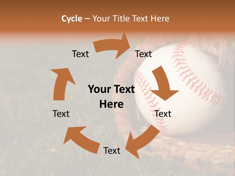 Competition Horizontal Red PowerPoint Template