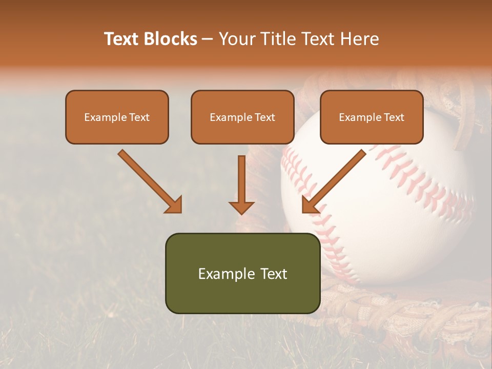 Competition Horizontal Red PowerPoint Template