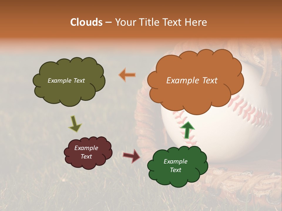 Competition Horizontal Red PowerPoint Template