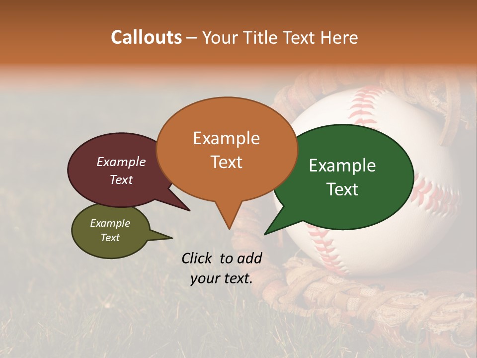 Competition Horizontal Red PowerPoint Template