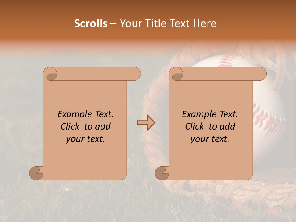 Competition Horizontal Red PowerPoint Template