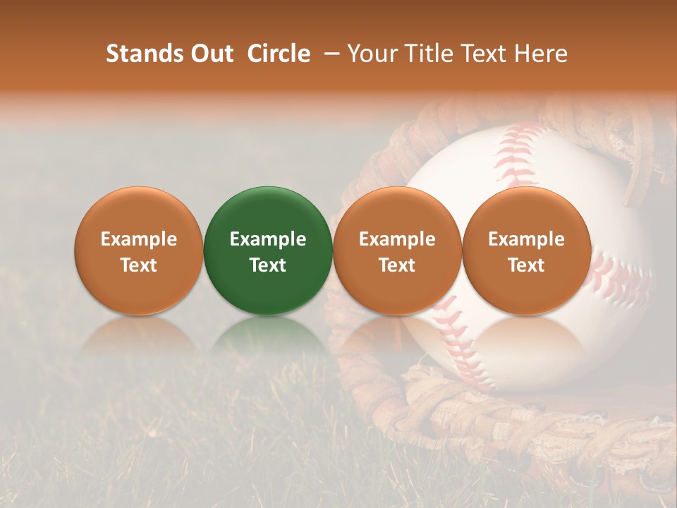 Competition Horizontal Red PowerPoint Template