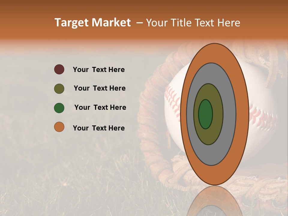 Competition Horizontal Red PowerPoint Template