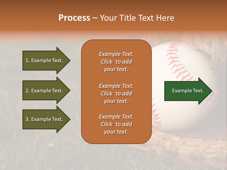 Competition Horizontal Red PowerPoint Template