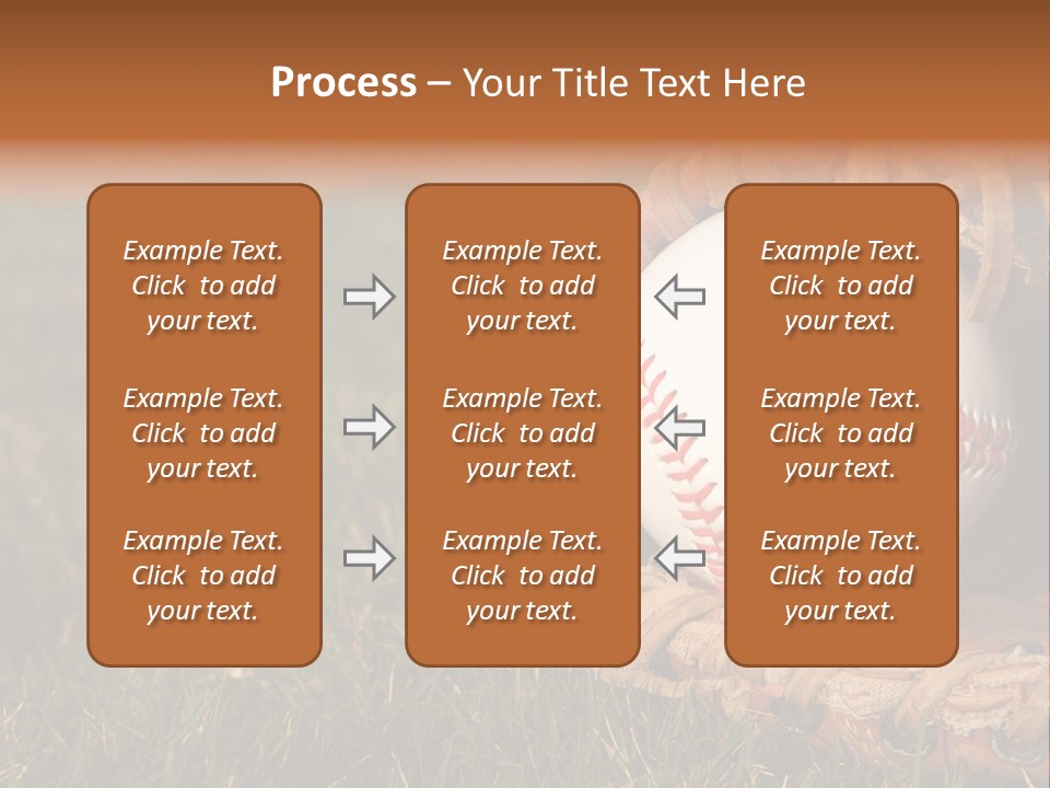 Competition Horizontal Red PowerPoint Template