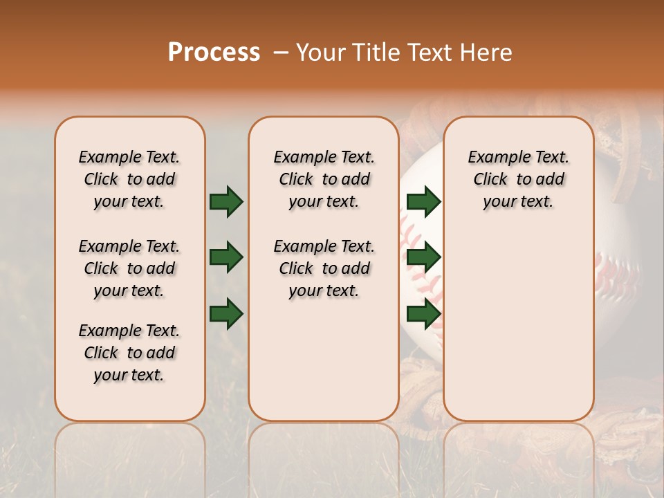Competition Horizontal Red PowerPoint Template