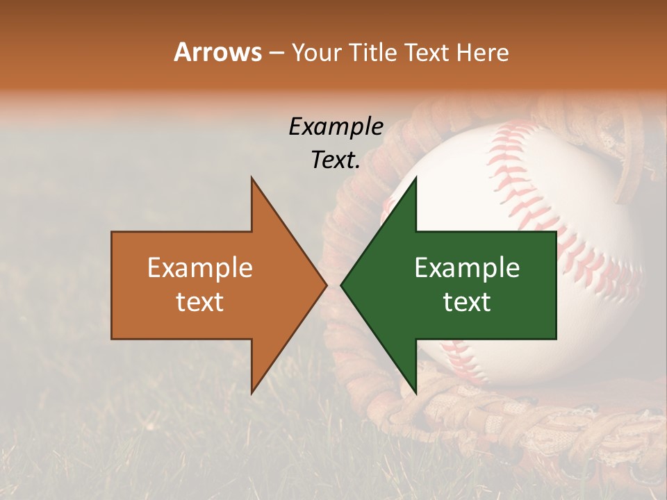Competition Horizontal Red PowerPoint Template