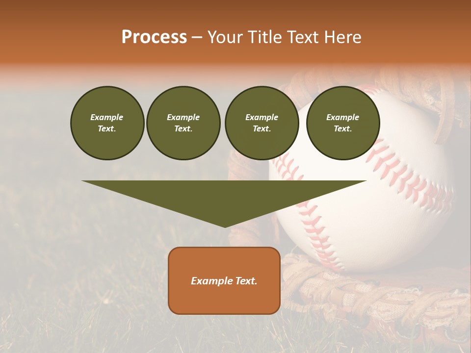 Competition Horizontal Red PowerPoint Template
