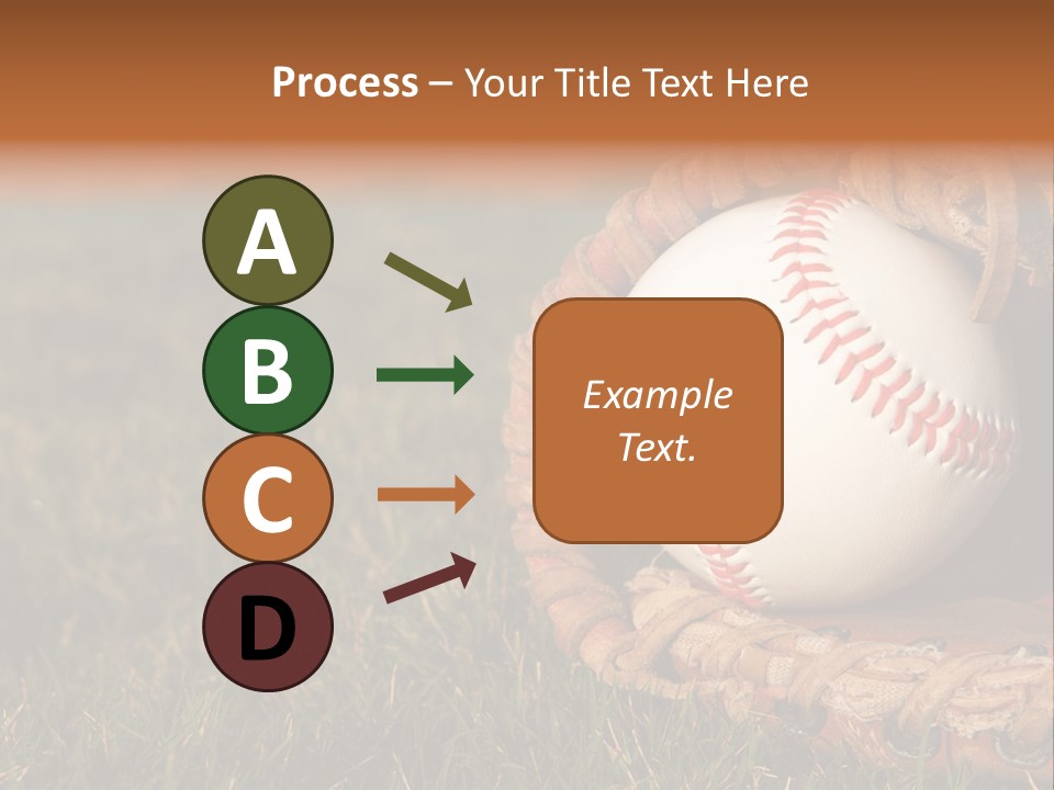 Competition Horizontal Red PowerPoint Template