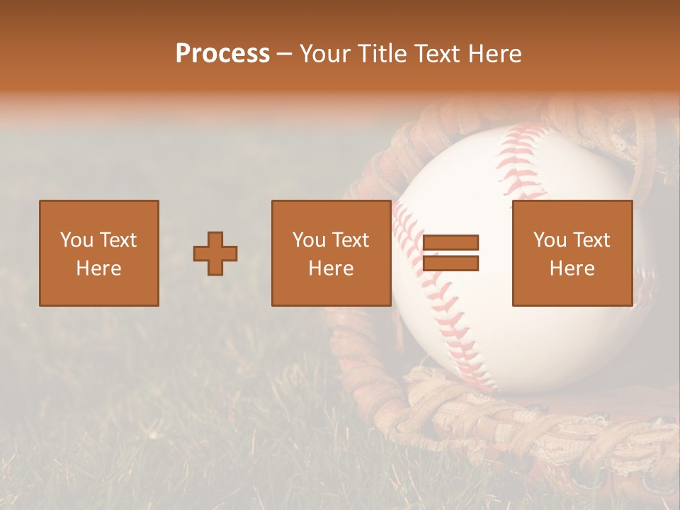 Competition Horizontal Red PowerPoint Template