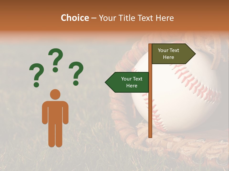 Competition Horizontal Red PowerPoint Template