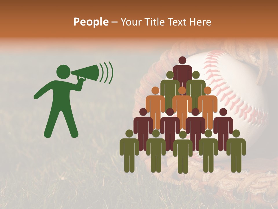 Competition Horizontal Red PowerPoint Template