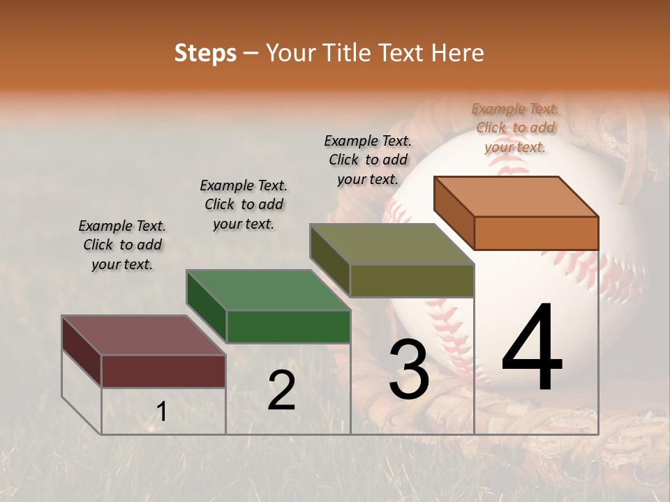 Competition Horizontal Red PowerPoint Template