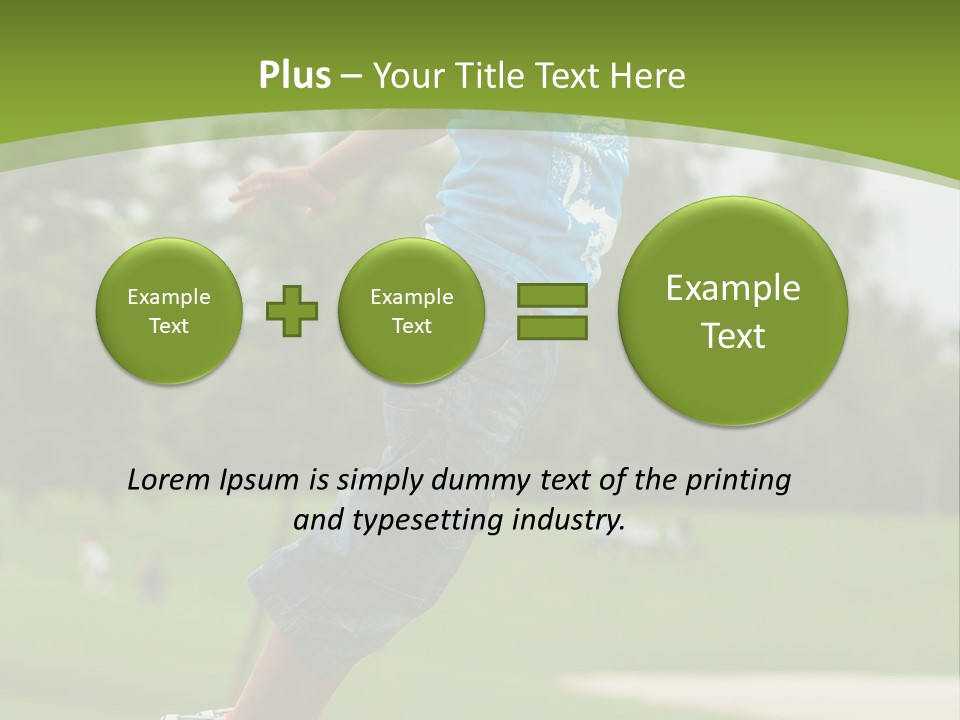 Braids Park Braided PowerPoint Template