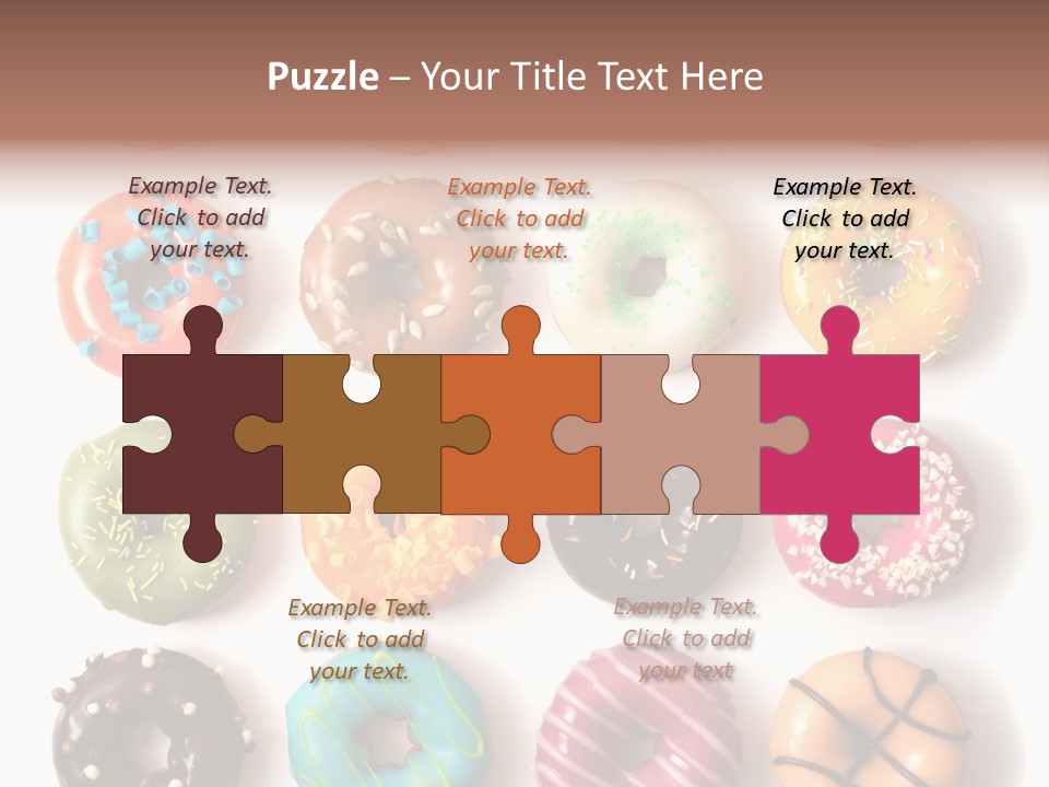 Object Chocolate Fat PowerPoint Template