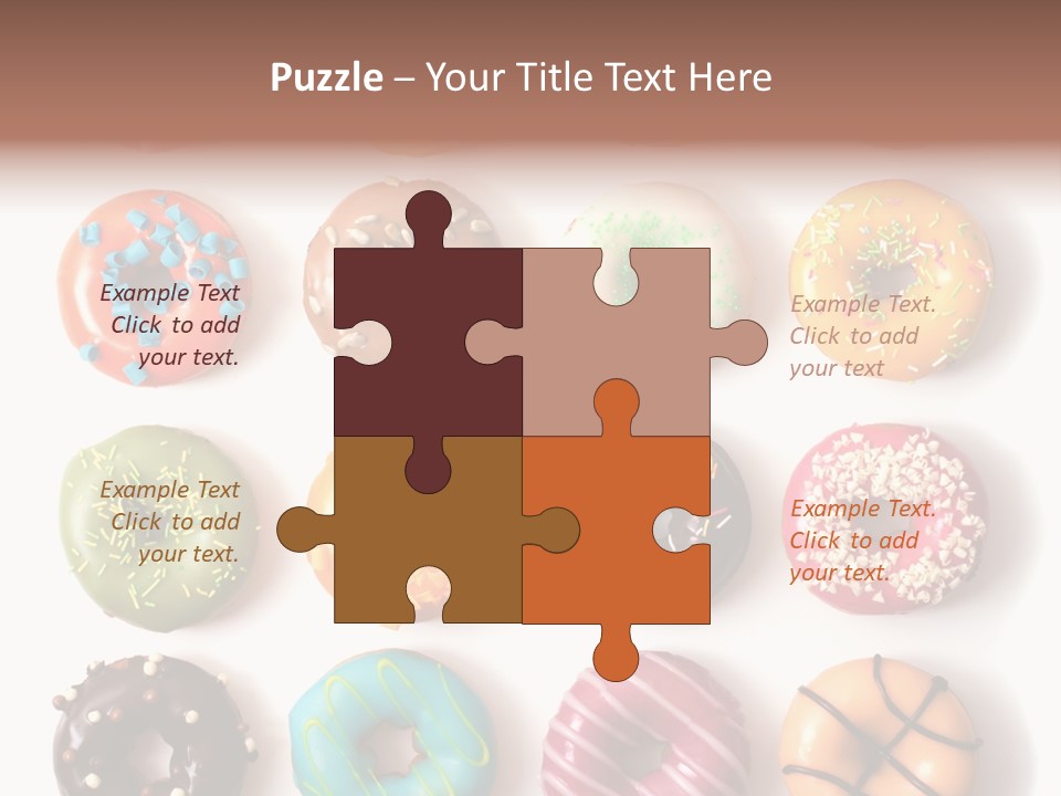 Object Chocolate Fat PowerPoint Template