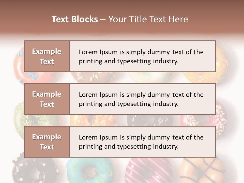 Object Chocolate Fat PowerPoint Template
