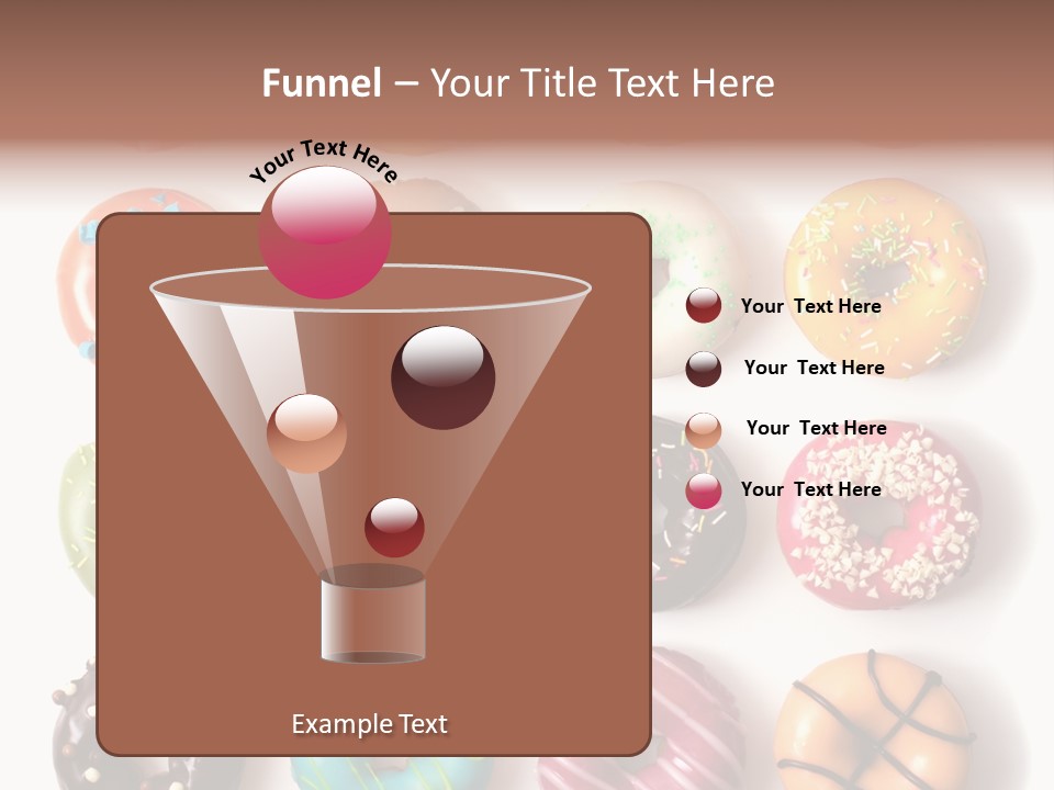 Object Chocolate Fat PowerPoint Template