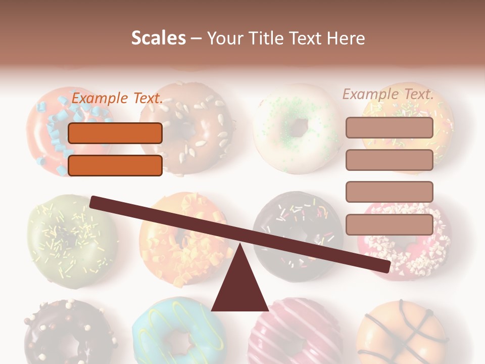 Object Chocolate Fat PowerPoint Template