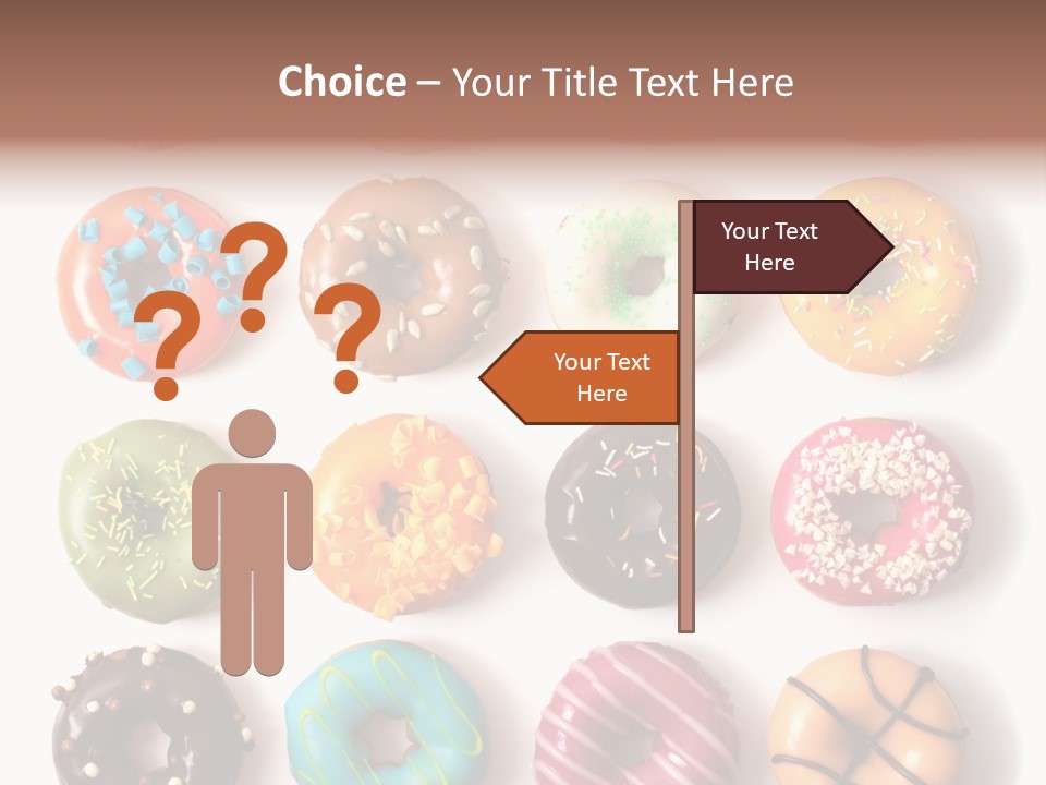 Object Chocolate Fat PowerPoint Template