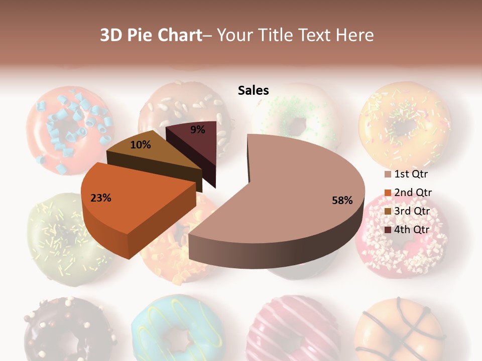Object Chocolate Fat PowerPoint Template