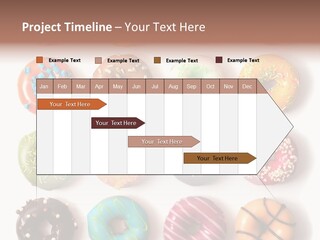 White Yummy Icing PowerPoint Template
