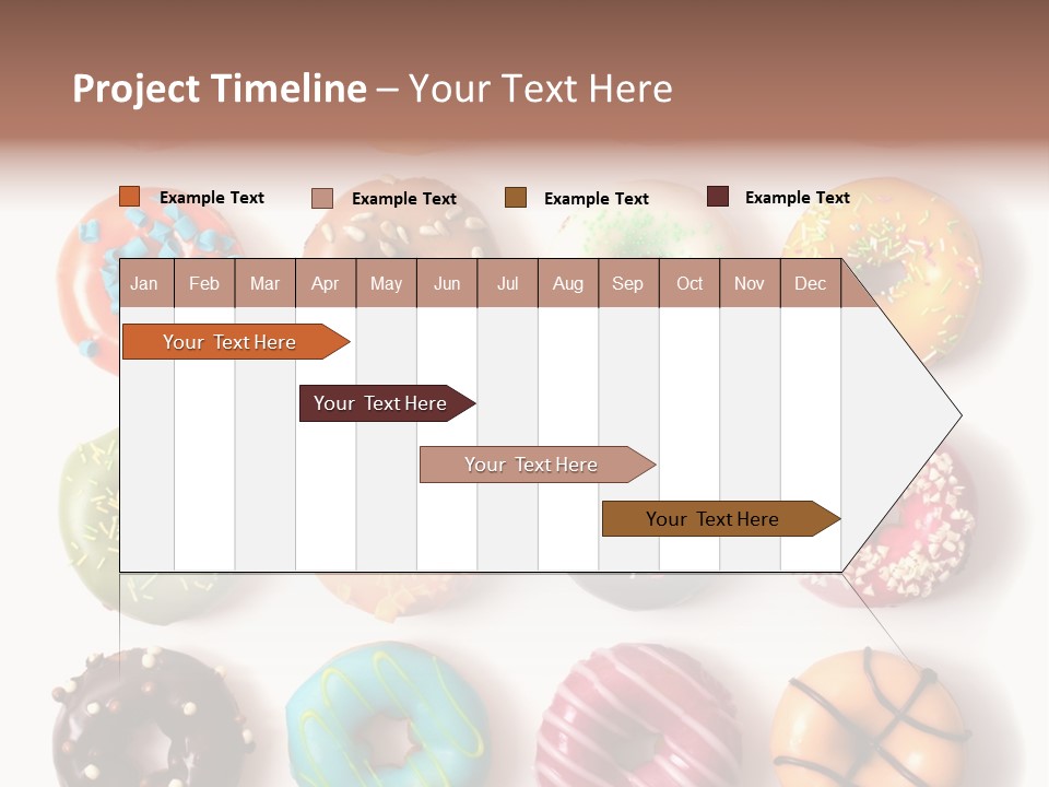 White Yummy Icing PowerPoint Template