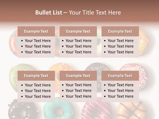 White Yummy Icing PowerPoint Template