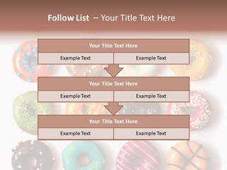 White Yummy Icing PowerPoint Template